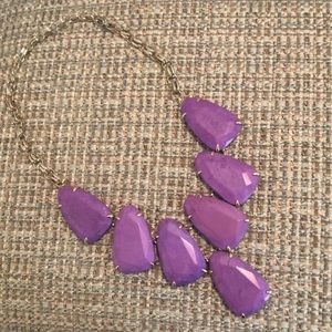 Kendra Scott Purple Harlow Necklace